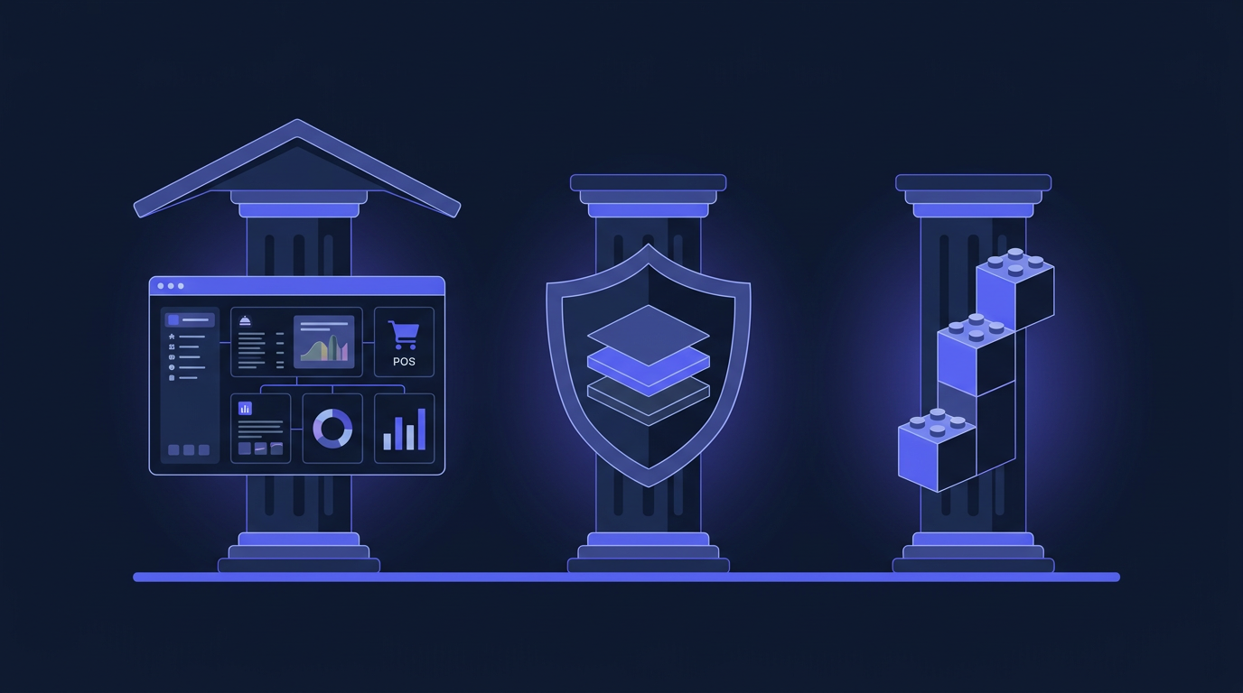 Tek platform, tenant güvenliği ve modüler ölçek üç temel sütunu